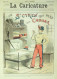 La Caricature 1883 N°202 Saint-Cyprinen Qui Perd Son Casoar Draner Sorel Trock - Magazines - Before 1900
