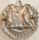 DDAY44 - Authentique CAP BADGE BRITANNIQUE The Cameronians Scottish Rifles NORMANDIE 1944 - Armée De Terre