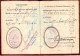 Delcampe - Argentina 1948 Much Travelled Document, Europe, Many Revenue Stamps. Signed Passport History Document - Historische Documenten