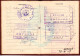 Delcampe - Argentina 1948 Much Travelled Document, Europe, Many Revenue Stamps. Signed Passport History Document - Documents Historiques