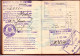 Delcampe - Argentina 1948 Much Travelled Document, Europe, Many Revenue Stamps. Signed Passport History Document - Historische Documenten