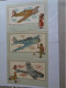 3 Chromo's Kuifje Zien En Weten - Tintin Voir Et Savoir : Vliegtuigen Oorlog 1939 - Aviation Guerre 1939 - 1945 - Andere & Zonder Classificatie