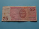 25 Gulden ( 1 Jan 2006 ) Nederlandse Antillen ( For Grade, Please See Photo ) Circulated ! - Antillas Neerlandesas (...-1986)