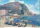 Ab608 Cartolina Terracina Spiaggia Di Levante E Monte Giove Prov Di Latina - Latina