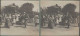 Photo Stéréoscopique Tchad Fort  Dance Des Eunuques De  Gaourang - Stereoscopic