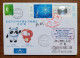 Figue Skating,curling,skiing,CN 22 Jingmen 24th Beijing Winter Olympic Games Commemorative PMK And Propaganda PMK Cover - Hiver 2022 : Pékin