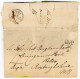 1826, Entire Mourning Cover London-Kelso (Scotland) With Excellent Wax Seal "register Of College Of Arms' In Black - ...-1840 Precursores