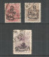 PERSIA 1904 Used Stamps  Mi# 215-217 - Iran