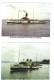 2   POSTCARDS PADDLE STEAMERS PUBLISHED BY H J CARDS - Steamers