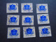 D202268   Romania  1955  - 9 Pcs Of Used Stamps  1543 - Gebruikt