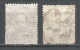 Italy 1890 Year, Used Stamps , Michel # 56-57  - Afgestempeld