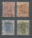 Italy 1893 Year Used Stamps , Michel 67-70 - Afgestempeld