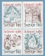 Sweden 1985 Christmas Booklet MH 109 With Mi  1360-1363 MNH(**) - Ungebraucht