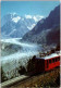 CHAMONIX. -  Mer De Glace Et Chemin De Fer à Crémaillère Du Montenvers   .   Cachet Poste Septembre 1983 - Chamonix-Mont-Blanc