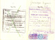 Poland / Polska 1937-9 Much Travelled Document, Europe, Some Revenue Stamps. Signed Passport History Document - Documenti Storici
