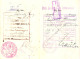 Delcampe - Poland / Polska 1937-9 Much Travelled Document, Europe, Some Revenue Stamps. Signed Passport History Document - Historische Dokumente