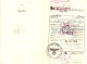 Delcampe - Poland / Polska 1937-9 Much Travelled Document, Europe, Some Revenue Stamps. Signed Passport History Document - Historische Documenten