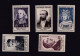 .LOT DE TIMBRES NEUFS** DE 1954 CELEBRITES COTE 145 EURO.A VOIR - Colecciones Completas