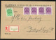 KOLOZSVÁR 1942. Nice Registered Cover To Budapest - Covers & Documents