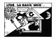 69 / "LYON, LA MAGIE "NOİR ? " - LARDIE Jihel Tirage 85 Ex. Caricature Politique Michel NOIR Franc-maçonnerie - Cpm - Autres & Non Classés