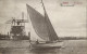 Denmark, AARHUS ÅRHUS, Fra Havnen, Sailing Boat (1912) Postcard - Denmark