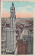 New York Woolworth Building And Broadway Looking North Gl1923 #219.655 - Andere & Zonder Classificatie