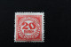 1920 Mi AT P 78x  20 HELLER ROUGE  / CHIFFRE  OBLITERE NEUF  MH - Postage Due