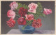 Vase Mit Rosen Glum 1930? #D3880 - Sonstige & Ohne Zuordnung