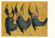 Drei Schwebende Engel Ngl #D6929 - Malerei & Gemälde