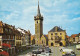 Obernai (Els.) Place De La Mairie Et La Tour Kappel Ngl #G4786 - Altri & Non Classificati