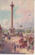London - National Gallery And Nelson Monument, Trafalgar Square Gl19? #222.124 - Otros & Sin Clasificación