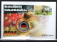 Germany 2014 Football Soccer World Cup, Commemorative Numismatic Cover With 5 Cruzado Coin From Brazil - 2014 – Brasilien