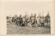 Militaria WW1 Guerre 1914 1918 Carte Photo Soldats Militaires Guilleminot Paris Campement Charrette - Weltkrieg 1914-18