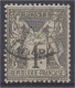 Sage N° 72  1F Bronze Oblitéré Cote 17€  (les Timbres Scannés Sont Les Timbres Vendus) - 1876-1878 Sage (Type I)
