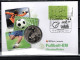 Germany 2012 Football Soccer UEFA European Championship Numismatic Cover With Ukraine Coin - Europei Di Calcio (UEFA)