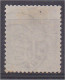 Cachet Aubenas Ardèche Sur Type Sage N° 77 15c Gris (timbre En L'état Vendu Pour Son Oblitération) - Andere & Zonder Classificatie