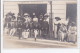 VICHY : Carte Photo De Personnes Devant La Société Générale (banque) Rue Cunin-Gridaine - Très Bon état - Vichy