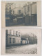 CARTE PHOTO A LOCALISER : Paris(?) Maconnerie Martin 2CPA - Tres Bon Etat - Photos