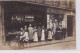 PARIS 17ème : Carte Photo D'un Boucher  Et De La Papeterie Au 39 Rue De Babylone - Très Bon état - Arrondissement: 07