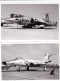 Photo Originale - Airplane - Plane - Aviation - Militaria - Avion  Militaire - Lot 5 Photos - Luftfahrt