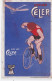 PUBLICITE : Carte Postales Illustrée Pour Les Cycles CELER (aviation - Vélo) A  Paris - Bon Etat - Publicidad