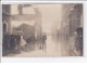 SAINT DENIS : Carte Photo De La Rue Bocage Dans L'eau (inondation) - Très Bon état - Saint Denis