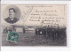 AVIATION : Carte Photo Avec Autographe De L'aviateur GIBERT En 1910 - Très Bon état - Flieger