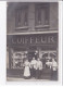 A LOCALISER : Carte Photo Du Salon De Coiffure PIN (coiffeur) - Très Bon état - Photos