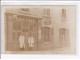 A LOCALISER : Carte Photo Du Salon De Coiffure Georges (coiffeur) - Très Bon état - Photos