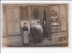 A LOCALISER : Carte Photo D'un Salon De Coiffure (coiffeur) -  Très Bon état - Photos