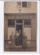 A LOCALISER : Carte Photo D'un Salon De Coiffure (coiffeur) - état - Fotos