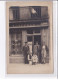 A LOCALISER : Carte Photo D'un Salon De Coiffure (coiffeur) -  Très Bon état - Photos