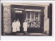 A LOCALISER : Carte Photo D'un Salon De Coiffure (coiffeur) -  Très Bon état - Photos