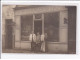 A LOCALISER : Carte Photo D'un Salon De Coiffure (coiffeur) -  Très Bon état - Foto's